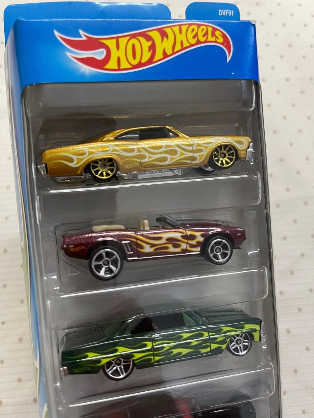 Hot Wheels Flames 5-Car Pack - Multi-Color from 2016